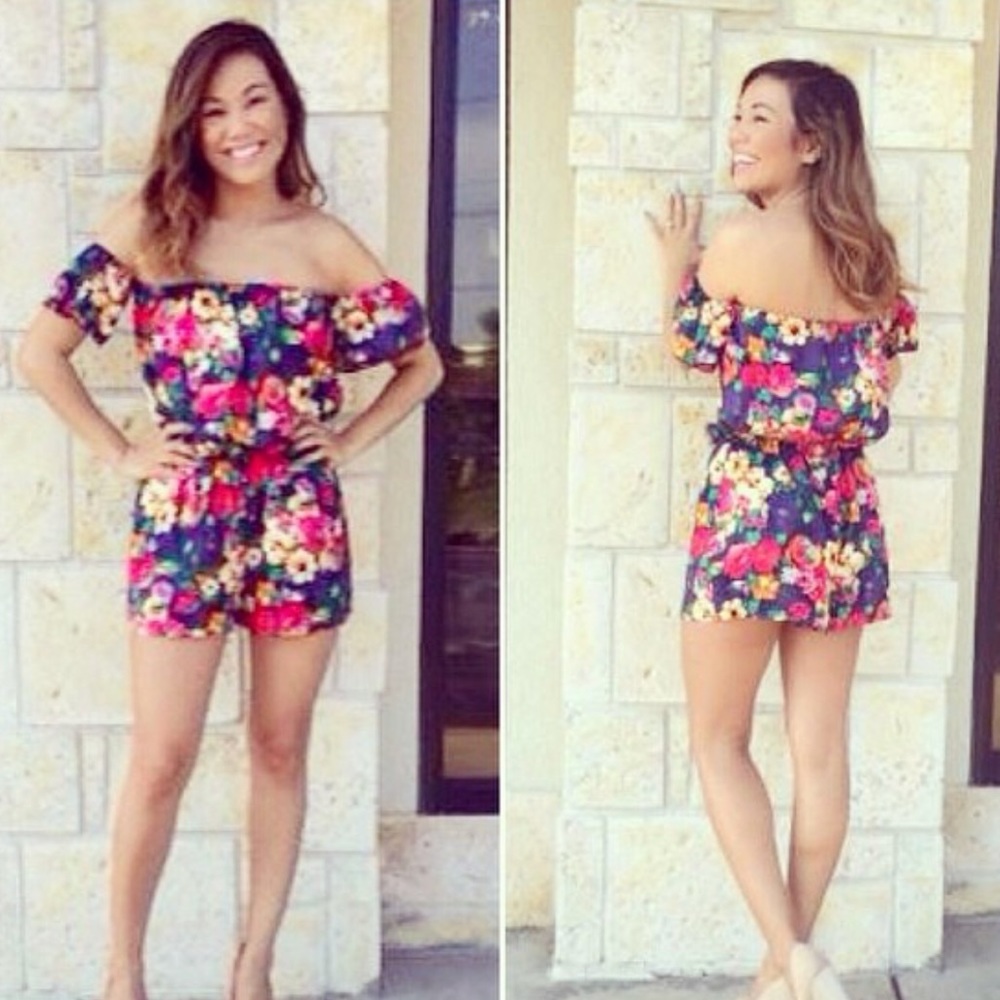 Senorita Floral Romper